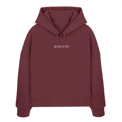 AJANI FAM : SELFLOVE - Womens Organic Boxcut Hoodie