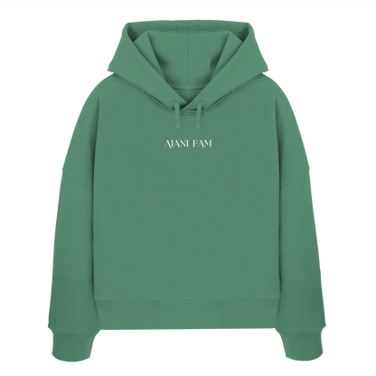 AJANI FAM : SELFLOVE - Womens Organic Boxcut Hoodie