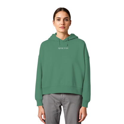 AJANI FAM : SELFLOVE - Womens Organic Boxcut Hoodie